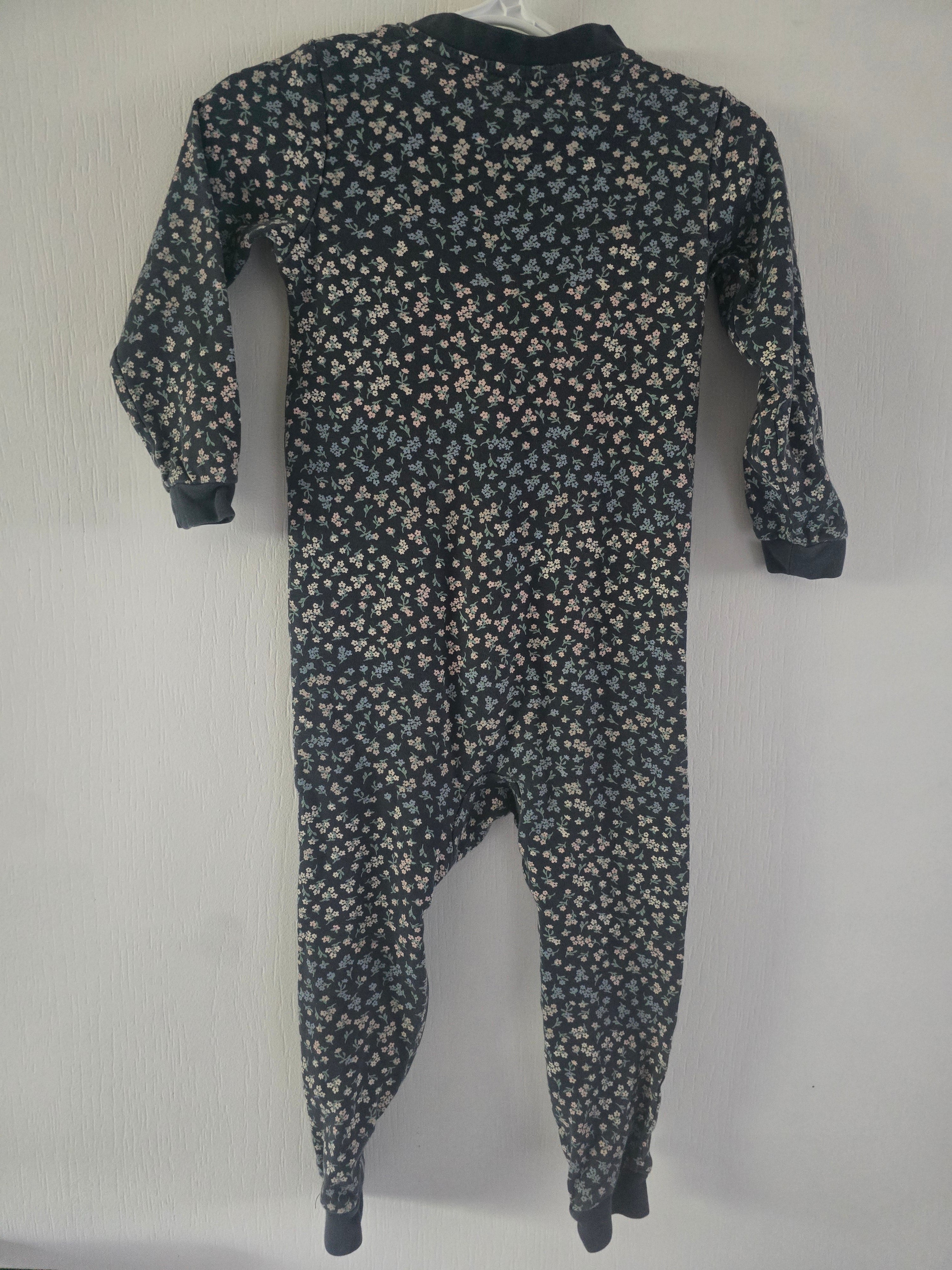 George Floral Zip Sleeper Pajamas | 3T