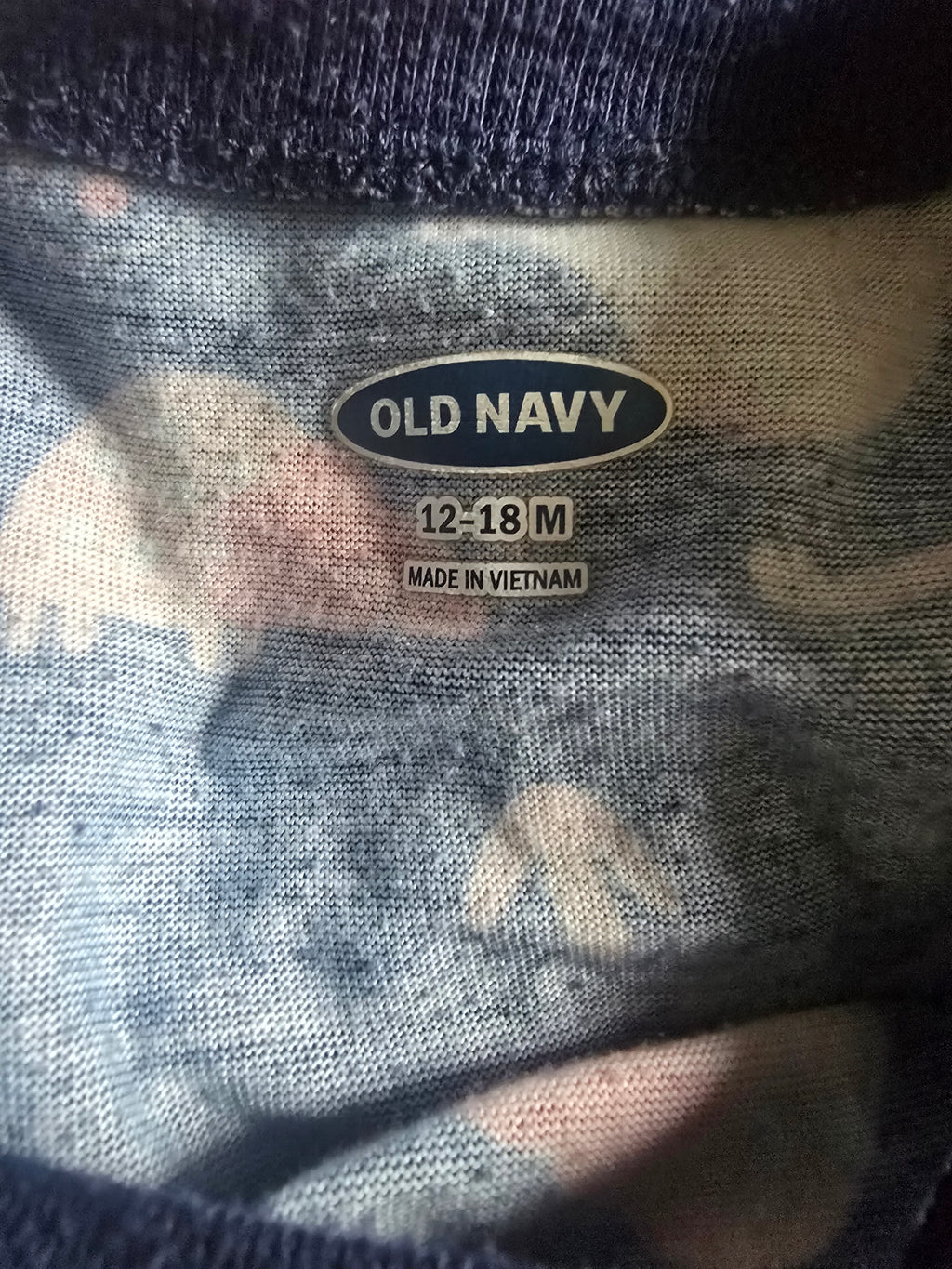 Old Navy Dinosaur Print Sleep Dress | 12-18 month