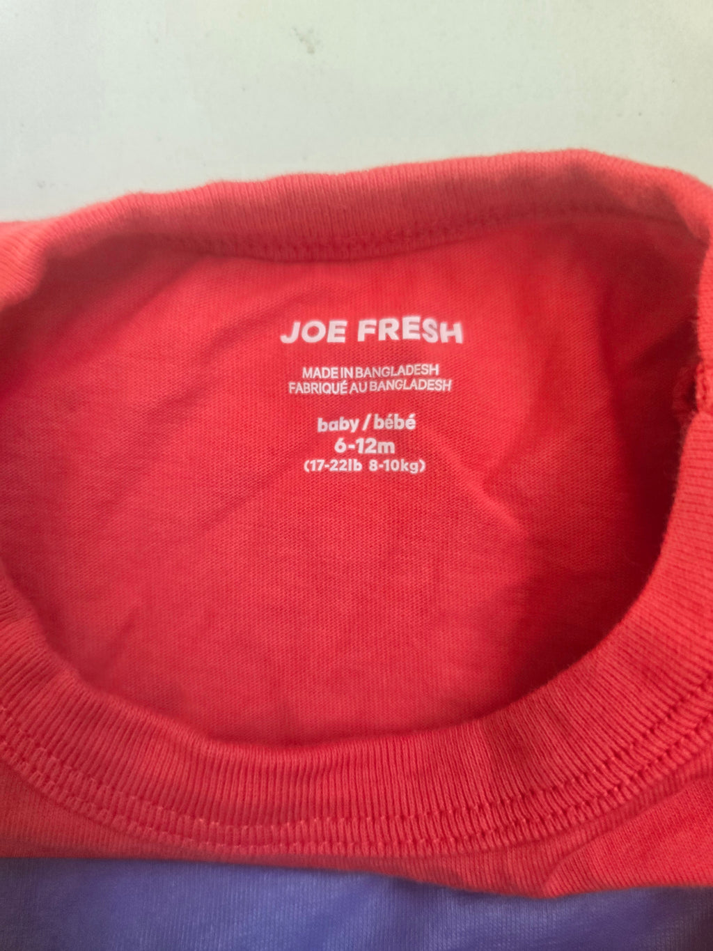 Joe Fresh Color Block Short Sleeve Tee | 6-12 month