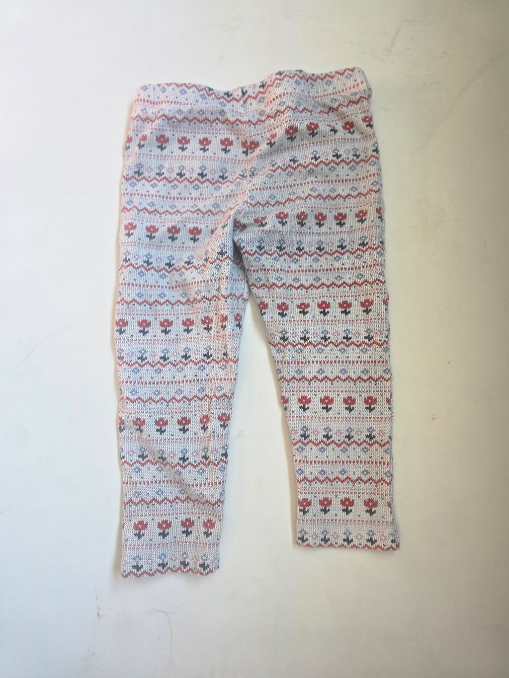 Levi's Fair Isle Floral Leggings | 3T