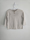 Textured Henley Long Sleeve Shirt | 3-4y