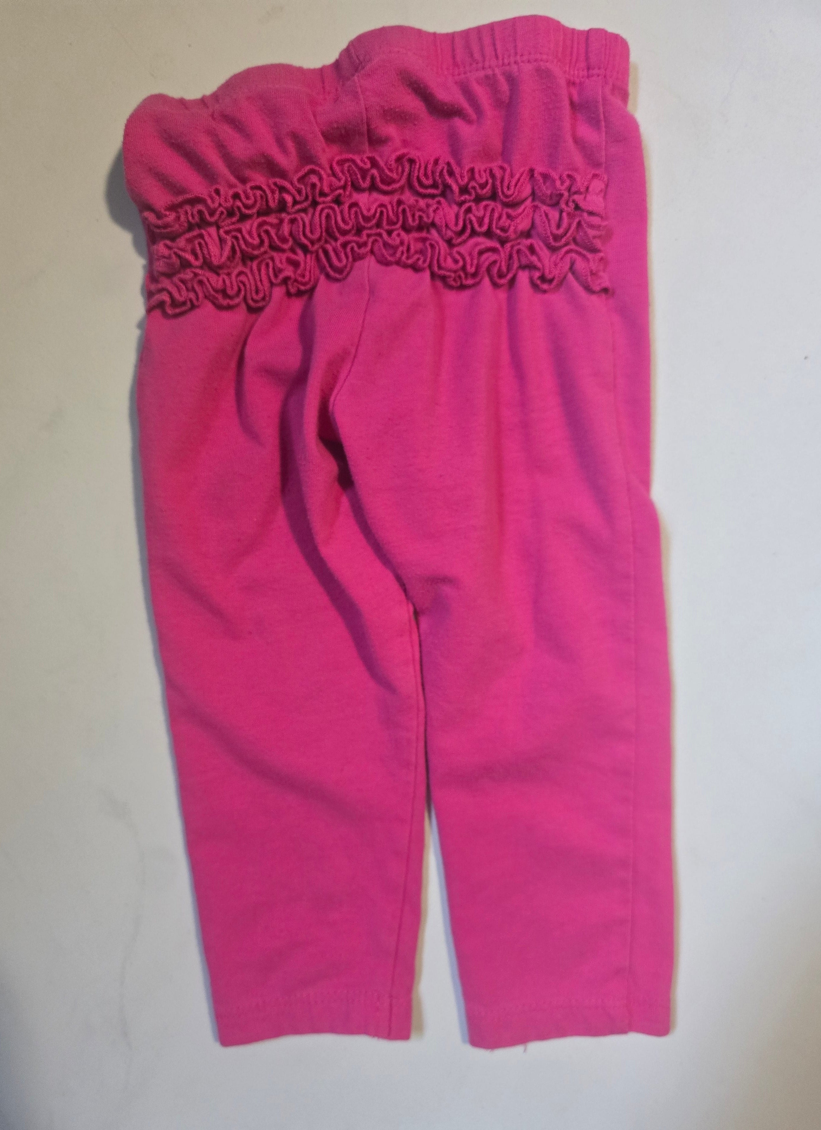 George Pink Ruffle Leggings | 12-18 month