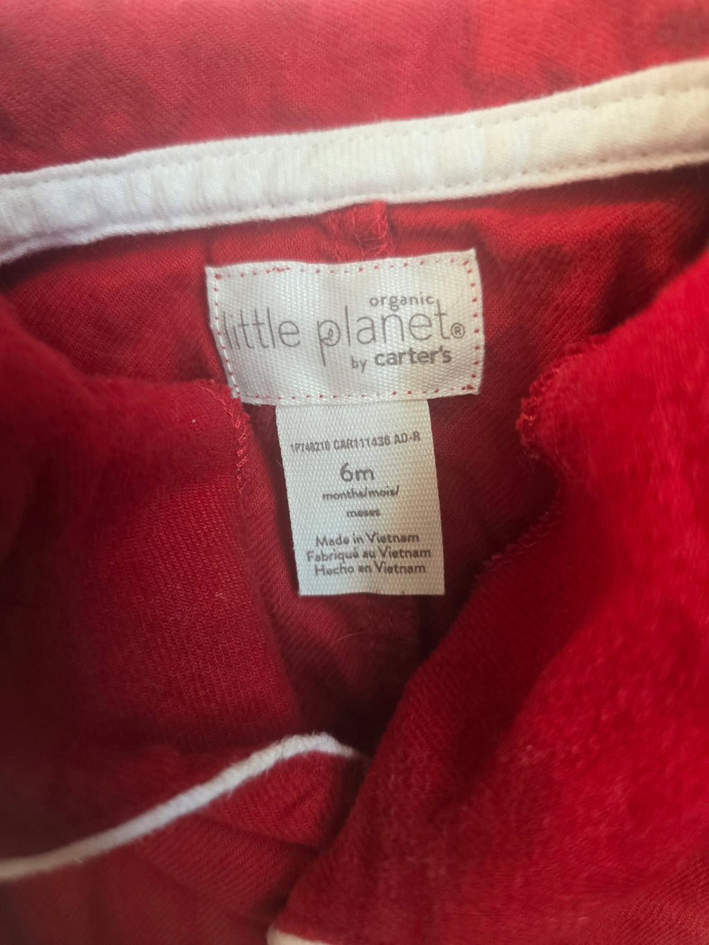 Little Planet by Carter's Organic Button Front Sleeper | 6 month