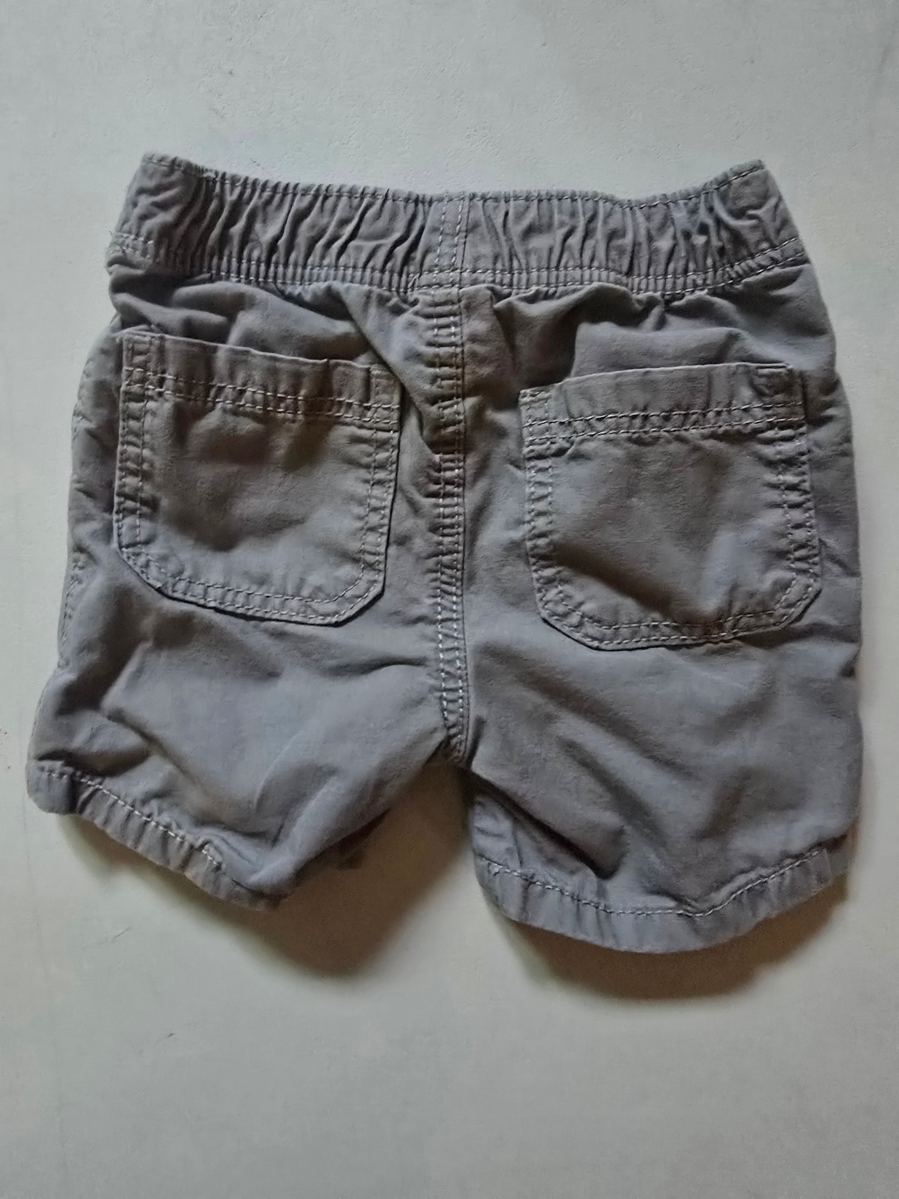 Old Navy Grey Drawstring Shorts | 3-6 month
