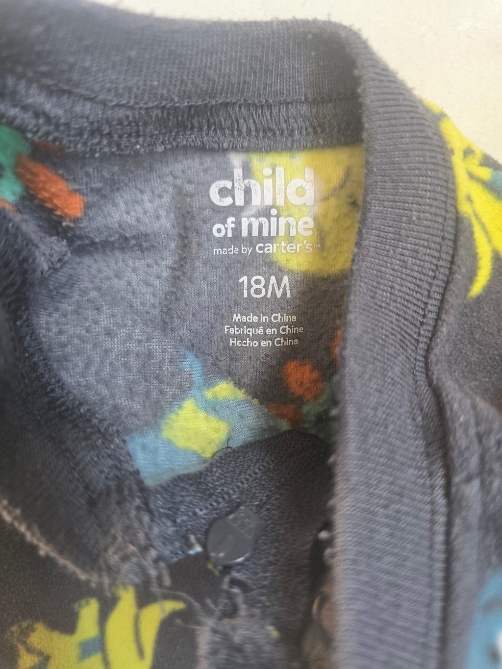 Child of Mine by Carter's Dinosaur Footed Sleeper | 18 month