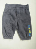 DC Shoes Charcoal Fleece Jogger Pants | 0-3M