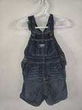 OshKosh B'gosh Denim Short Overalls | 2T