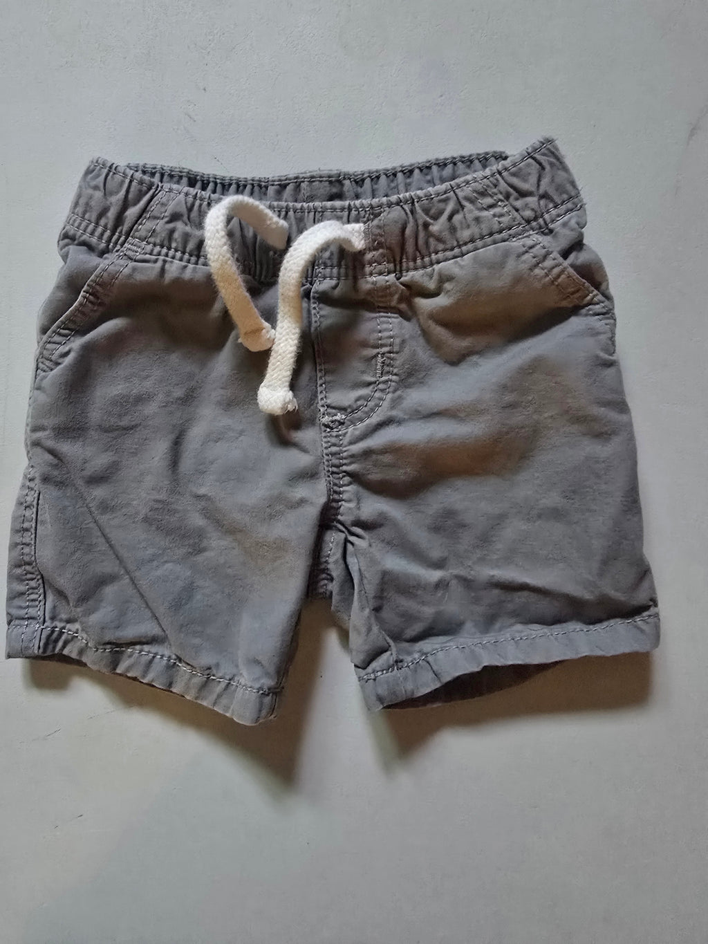 Old Navy Grey Drawstring Shorts | 3-6 month
