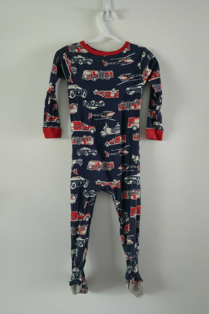 Carter’s Firetruck & Rescue Vehicles Footed Sleeper | 3T