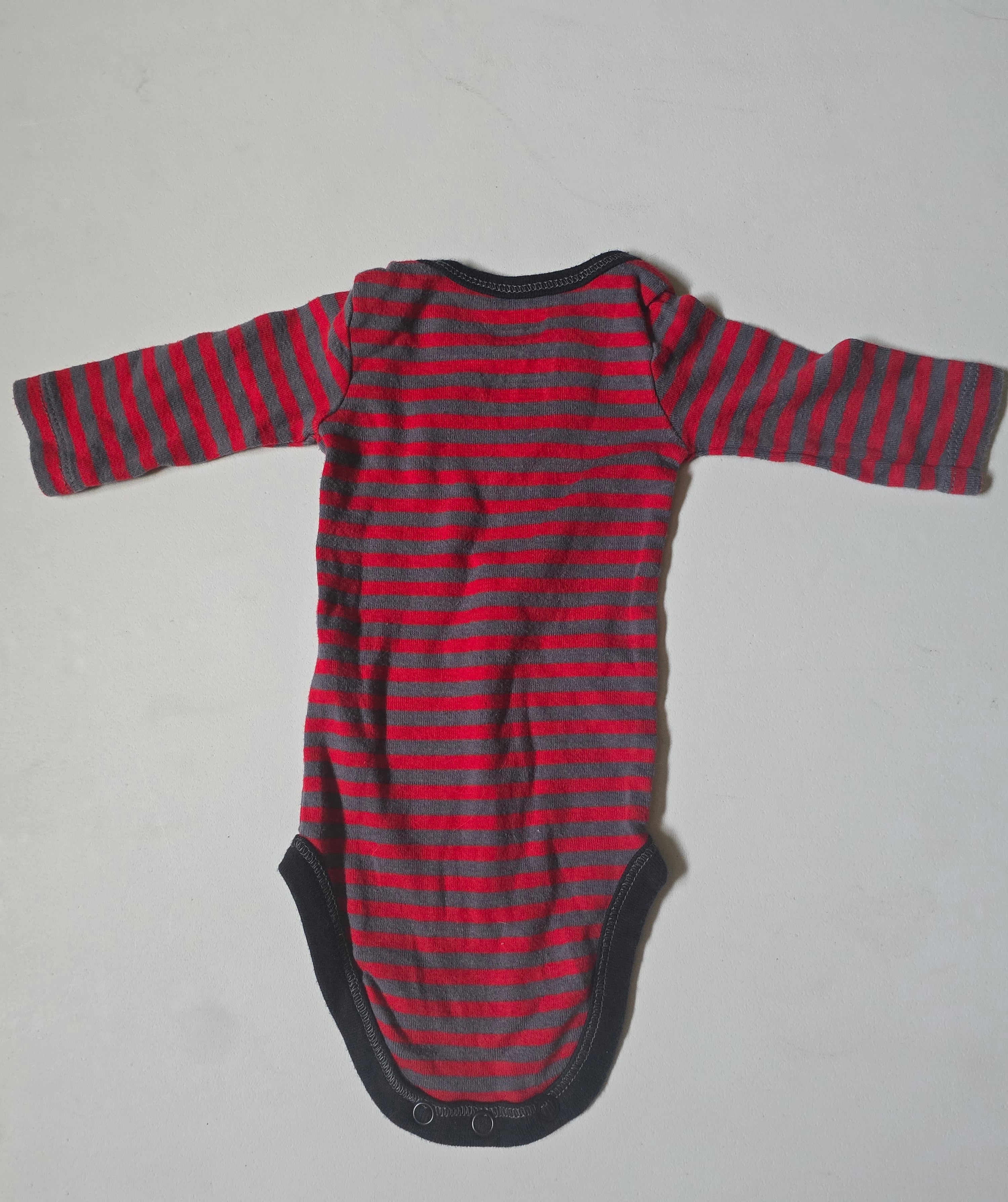 Child of Mine Striped Long Sleeve Bodysuit |  Newborn