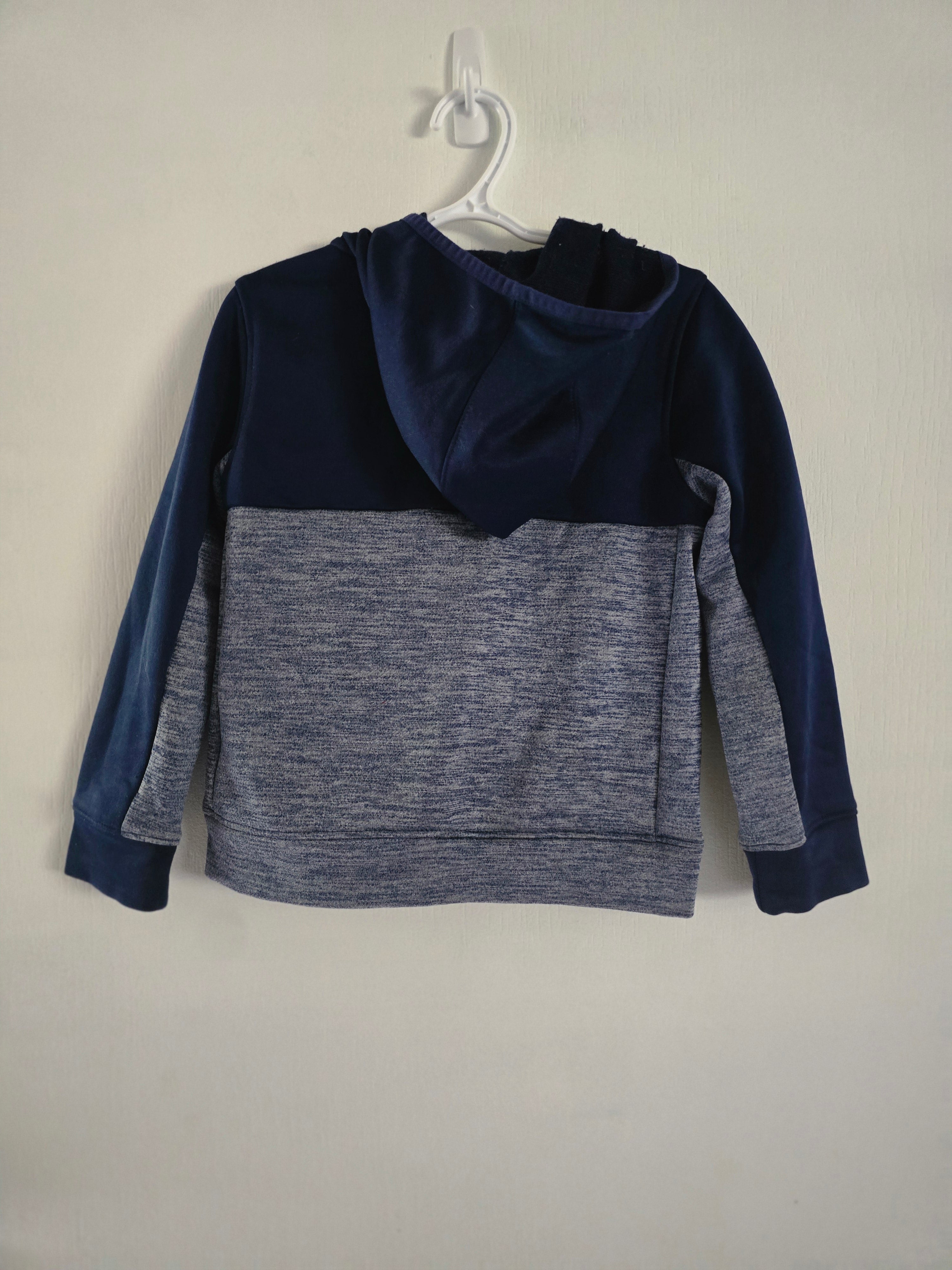 OshKosh Blue & Grey Zip-Up Sweater | 5