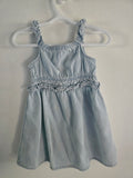 Old Navy Light Wash Chambray Dress | 2T
