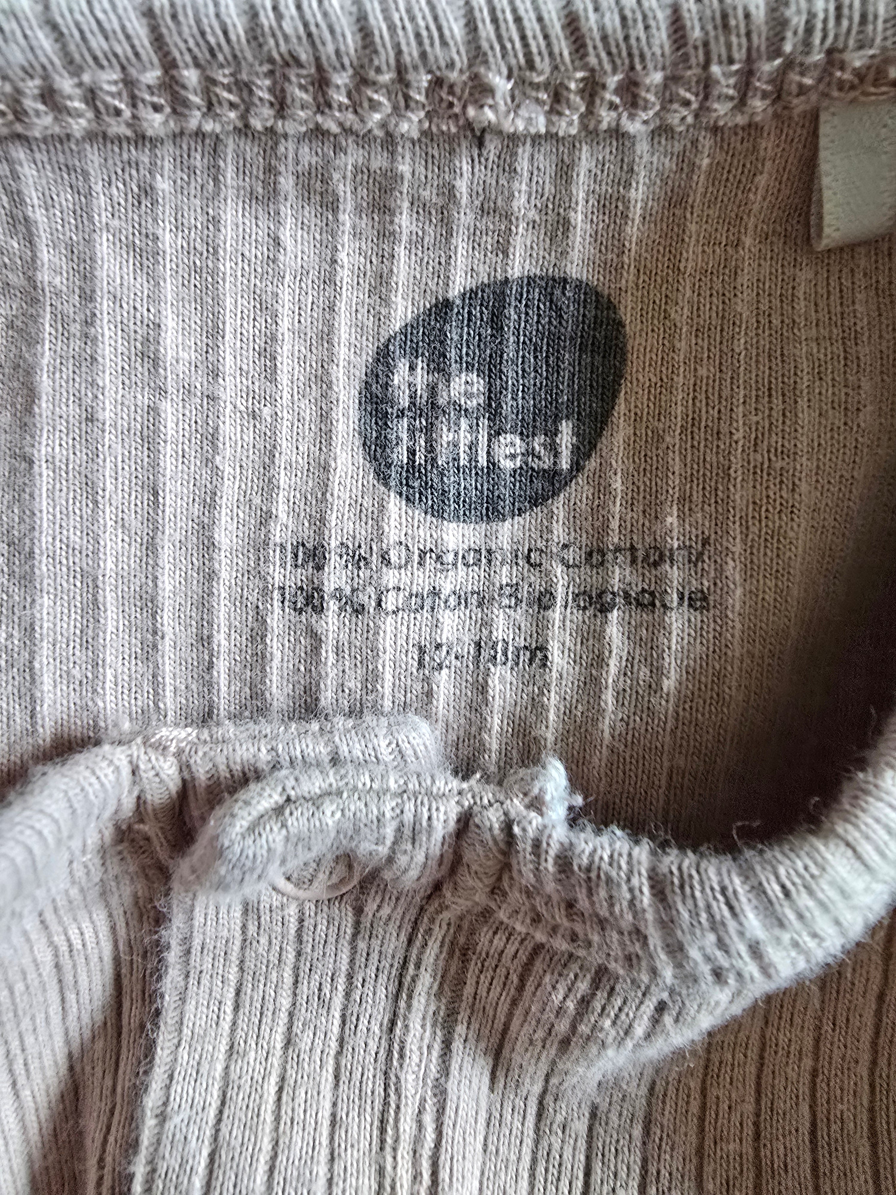 The Littlest Ribbed Henley Bodysuit | 12-18 month