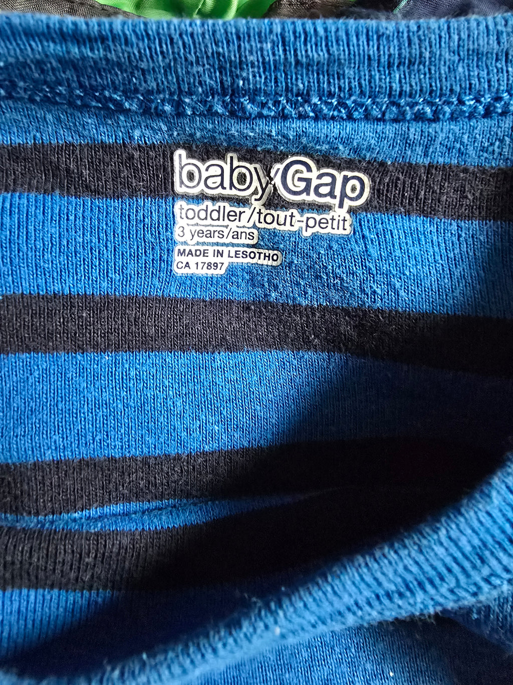 babyGap Striped Long Sleeve Shirt | 3T