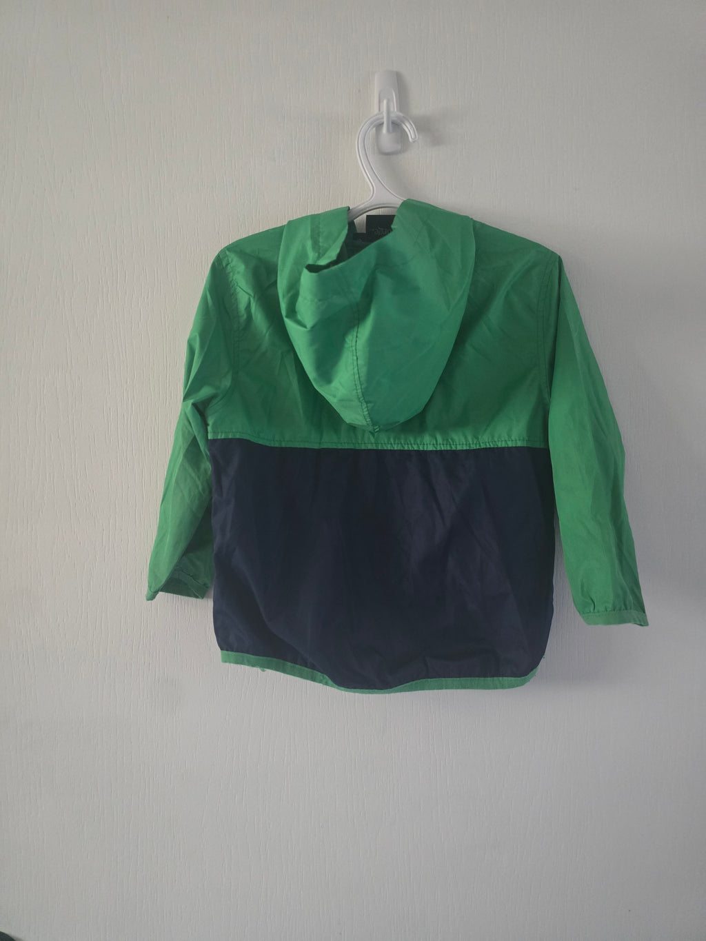 George Green & Navy Hooded Windbreaker | 4T