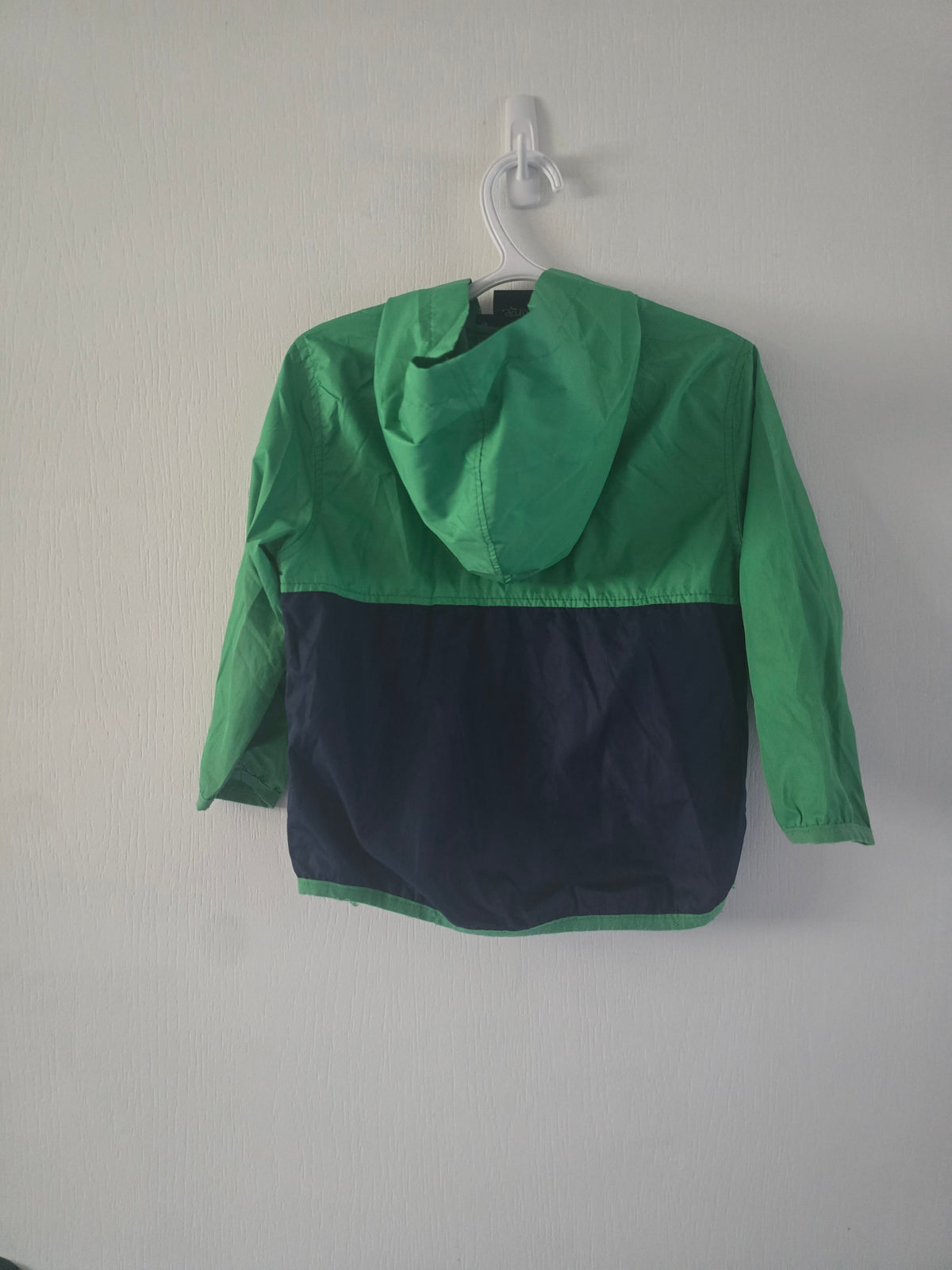 George Green & Navy Hooded Windbreaker | 4T