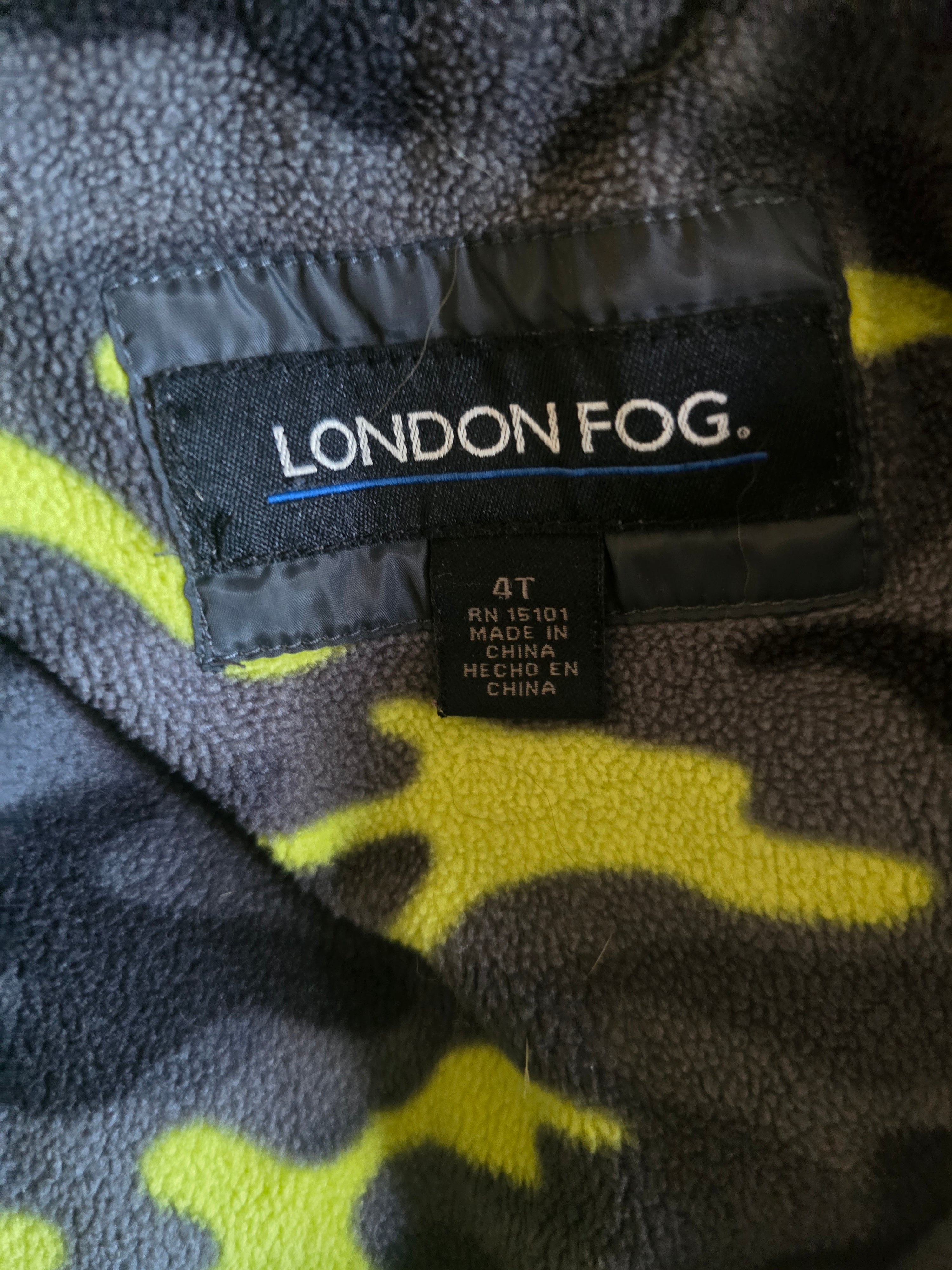 London Fog Color Block Fleece-Lined Jacket | Size 4T
