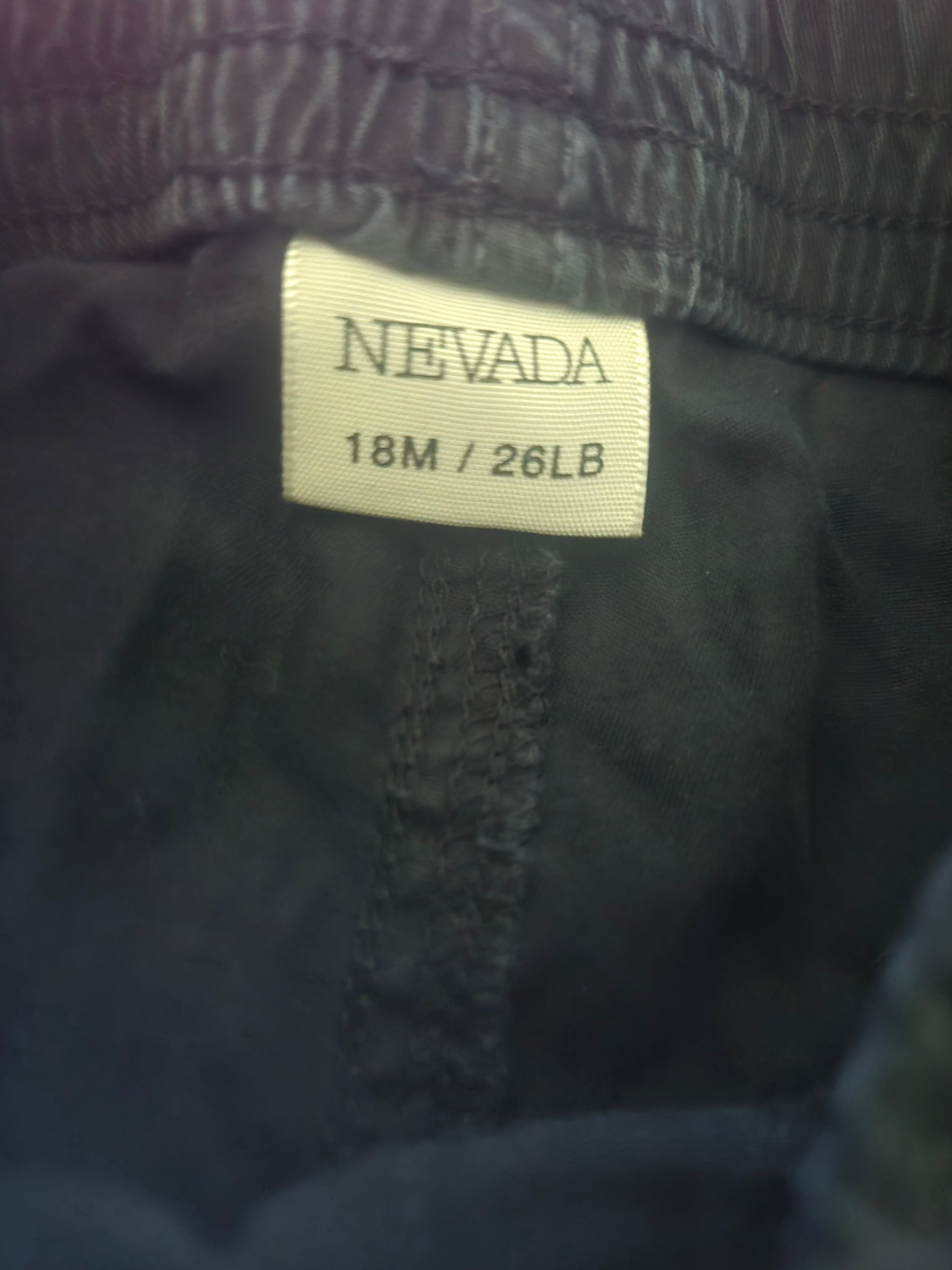 Nevada Black Pull-On Shorts | 18M