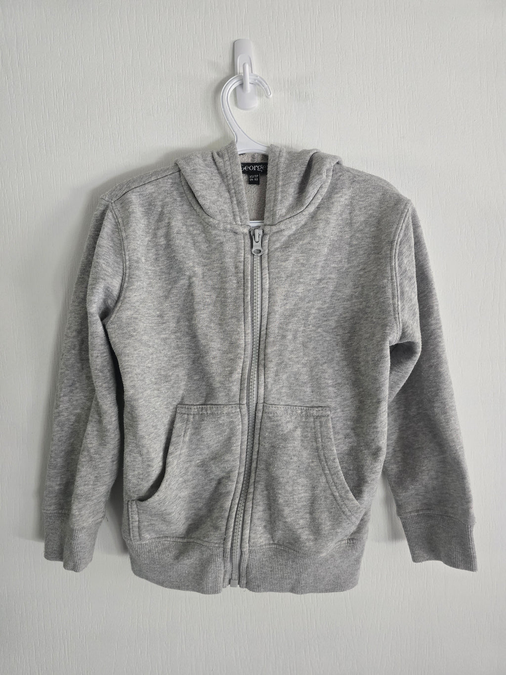 George Fleece-Lined Zip-Up Hoodie | XS (4–5)