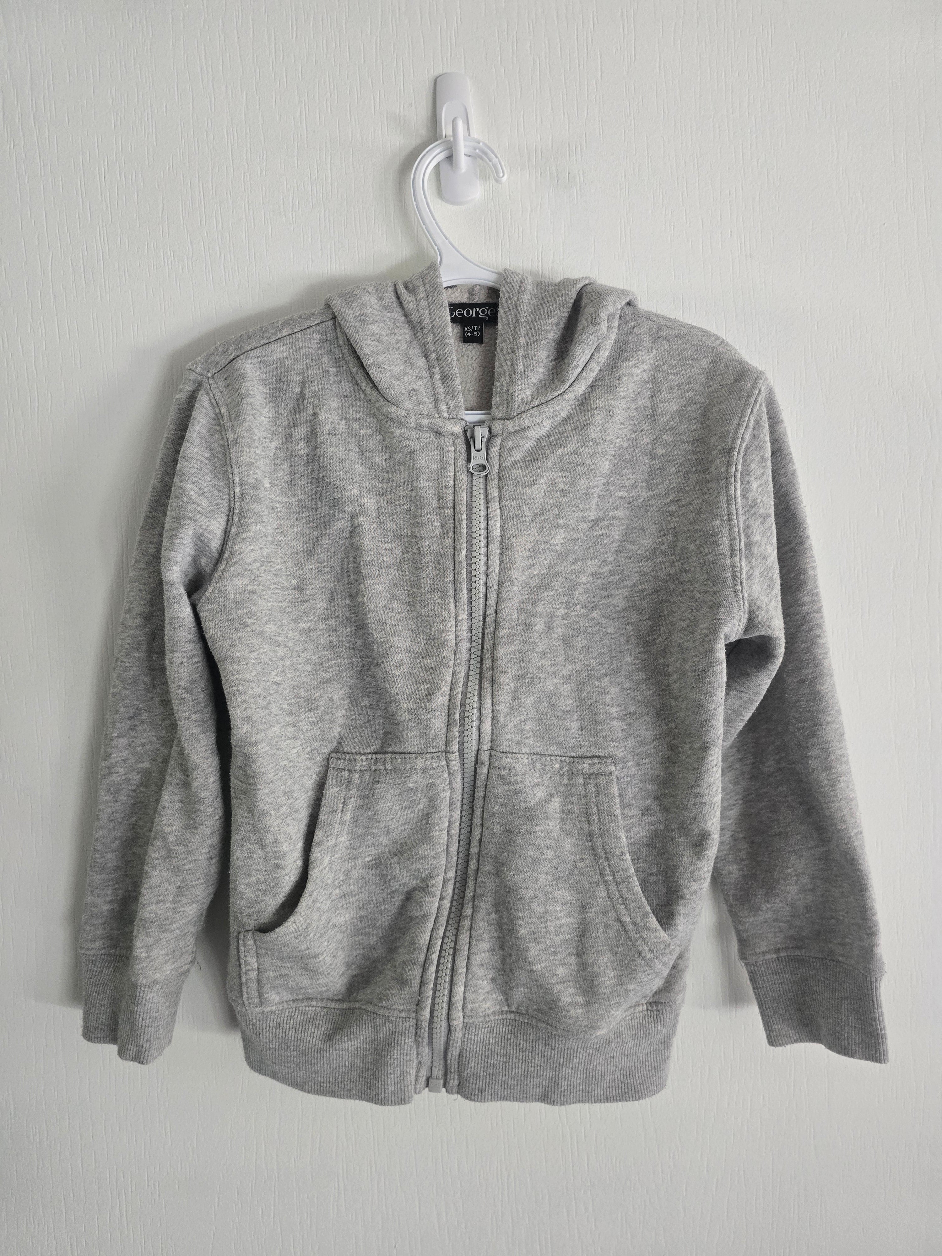 George Fleece-Lined Zip-Up Hoodie | XS (4–5)