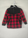 Monkey Bars Buffalo Plaid Fleece Jacket | Size 4