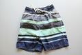 Quad Seven Striped Swim Trunks | 3T