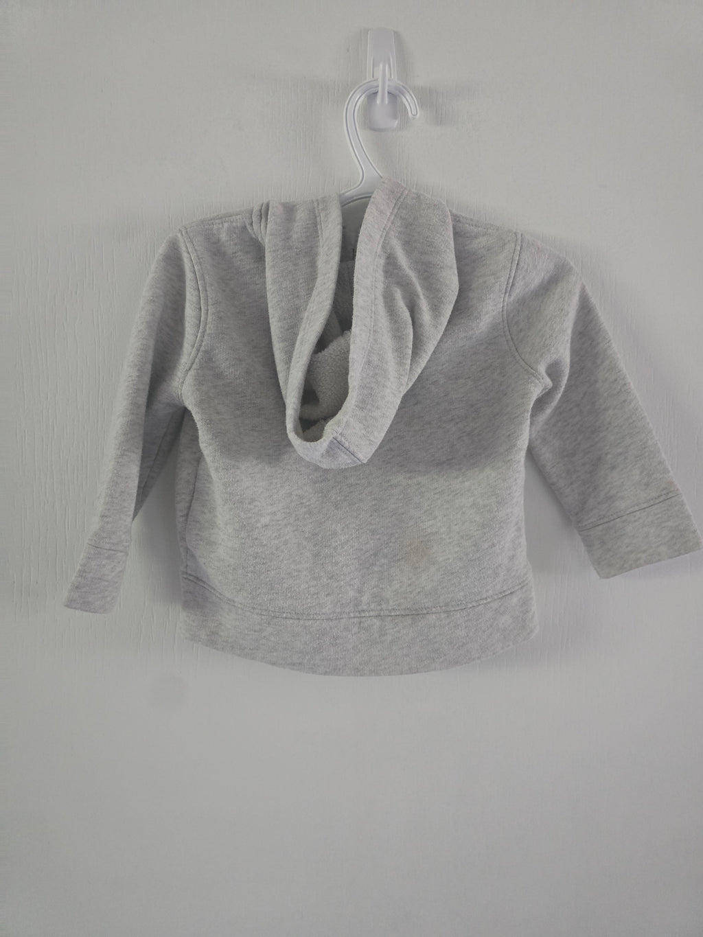 Old Navy Grey Fleece Zip-Up Hoodie | 18-24 month