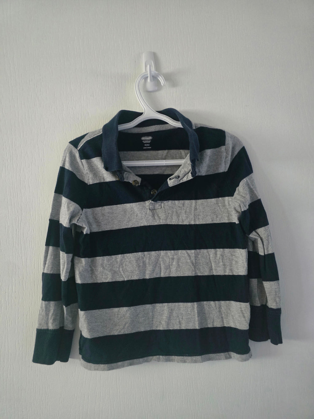 Old Navy Striped Rugby Polo | 4T