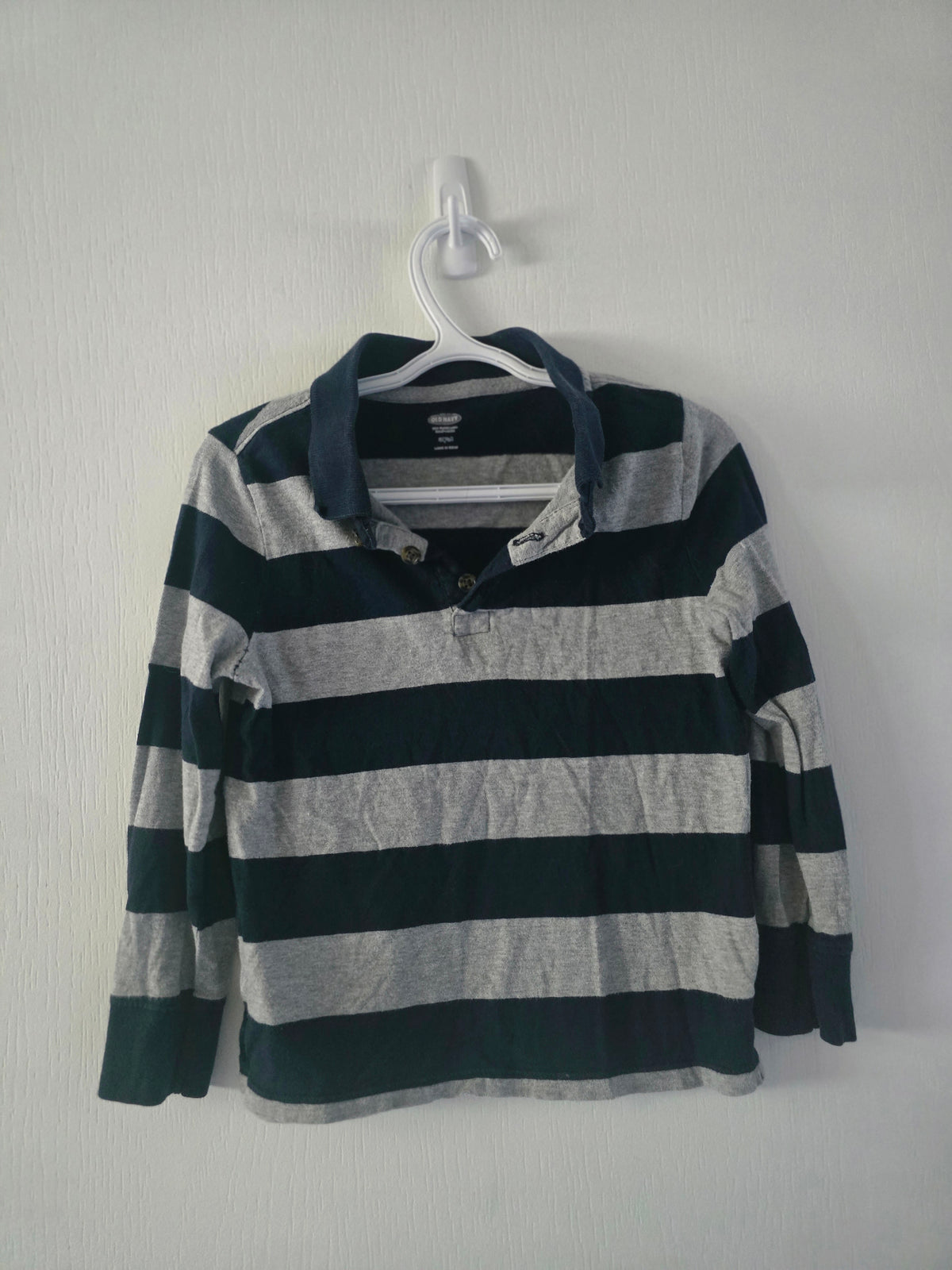 Old Navy Striped Rugby Polo | 4T