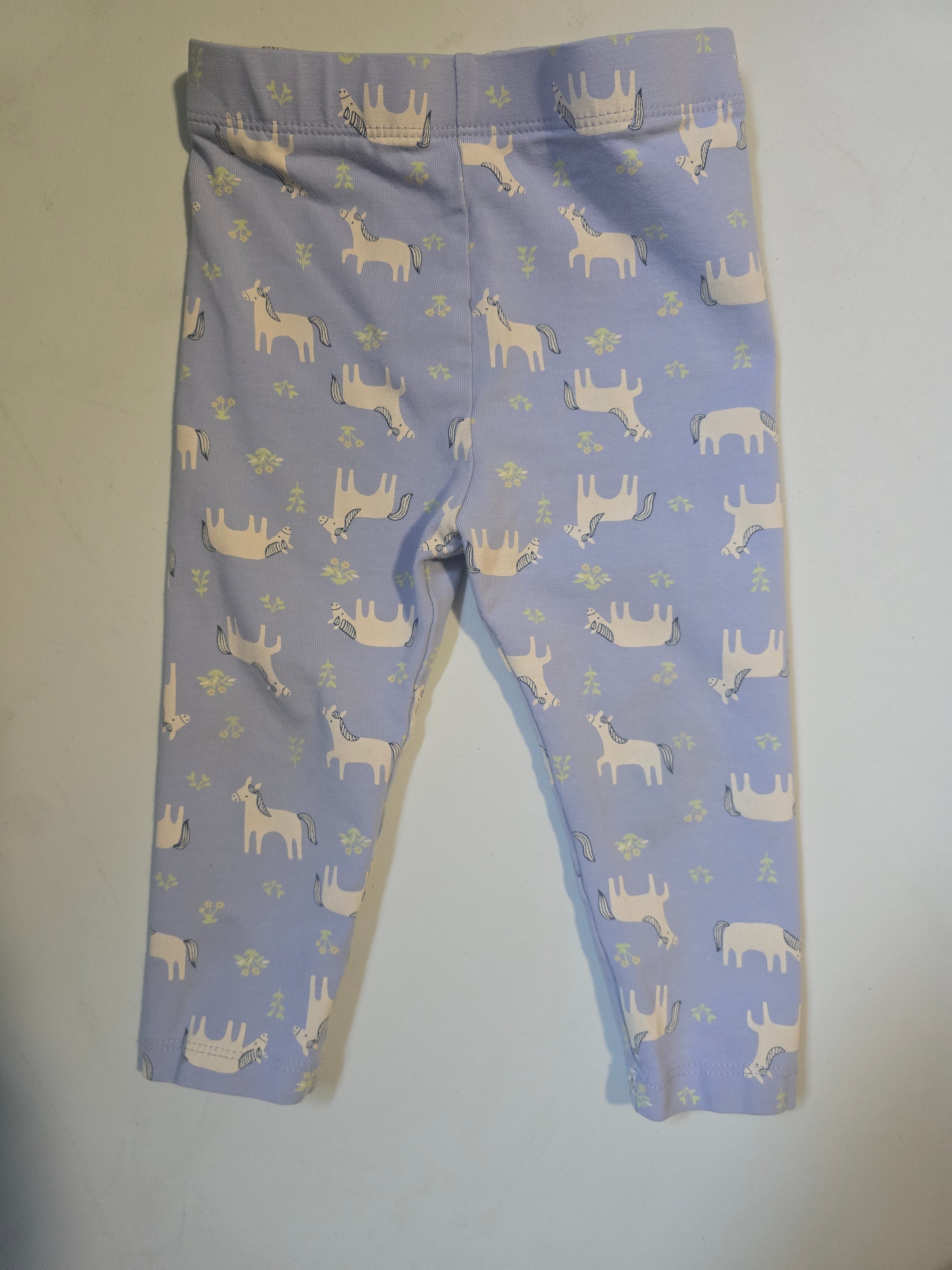 Joe Fresh Horse Print Leggings | 12-18 month