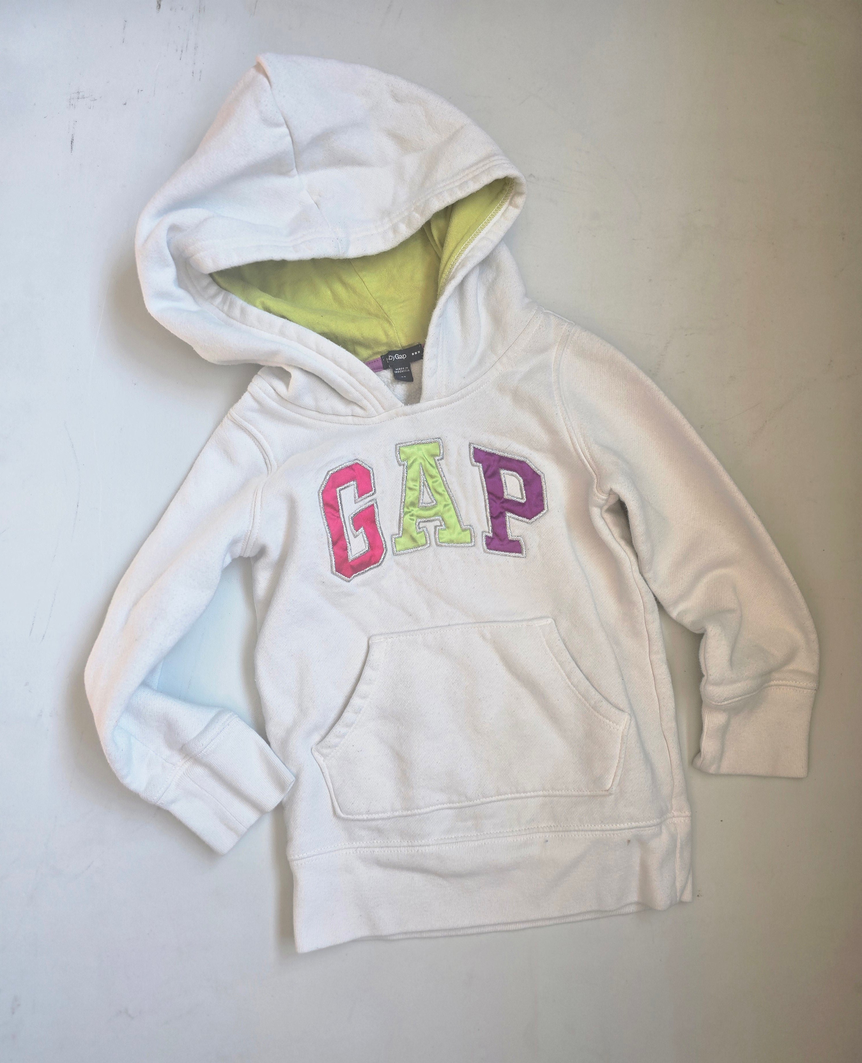 Baby Gap Logo Pullover Hoodie | 3T