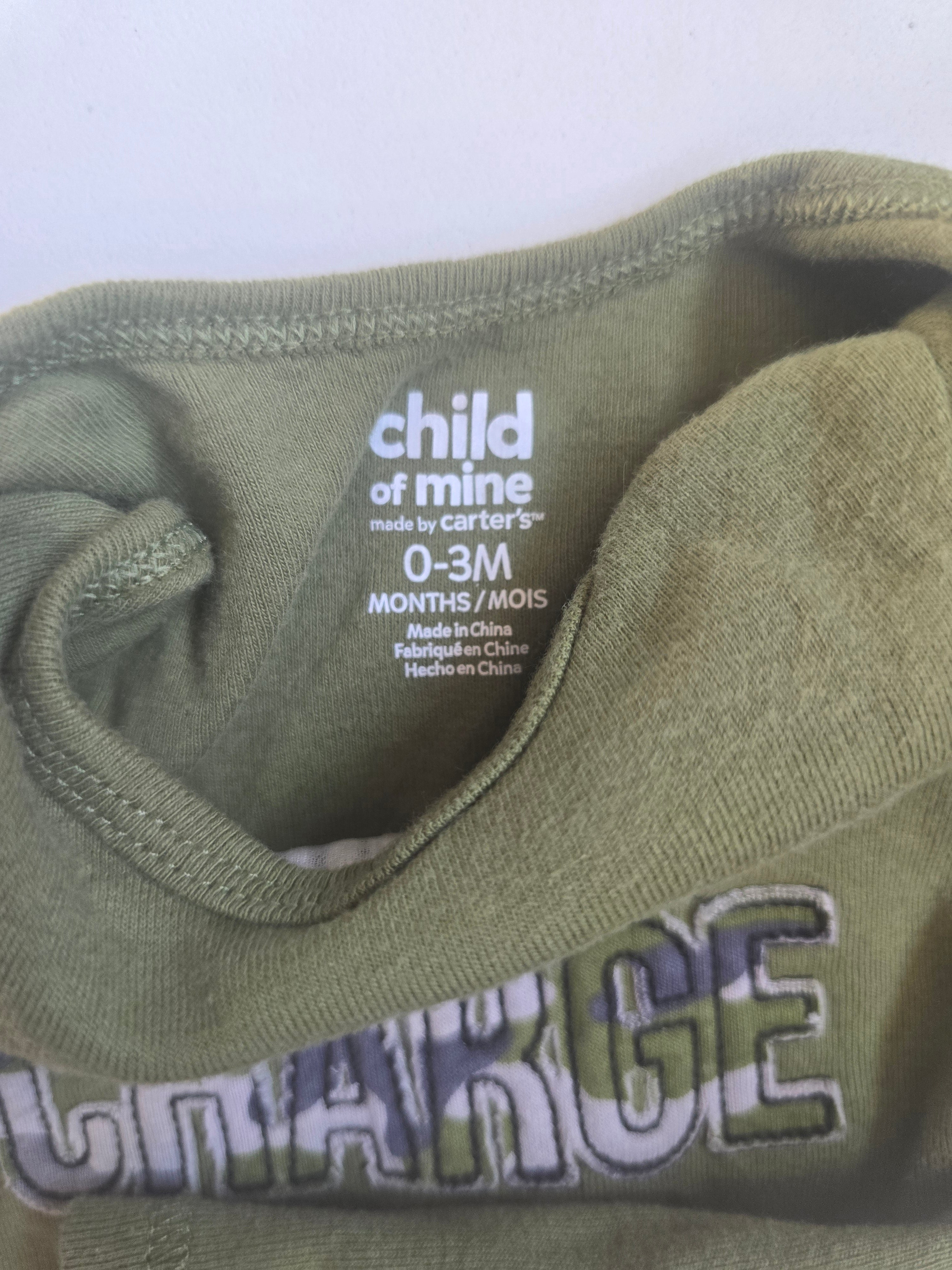 Carter's Child of Mine "I'm in Charge (After Mommy)" Graphic Tee | 0-3 month