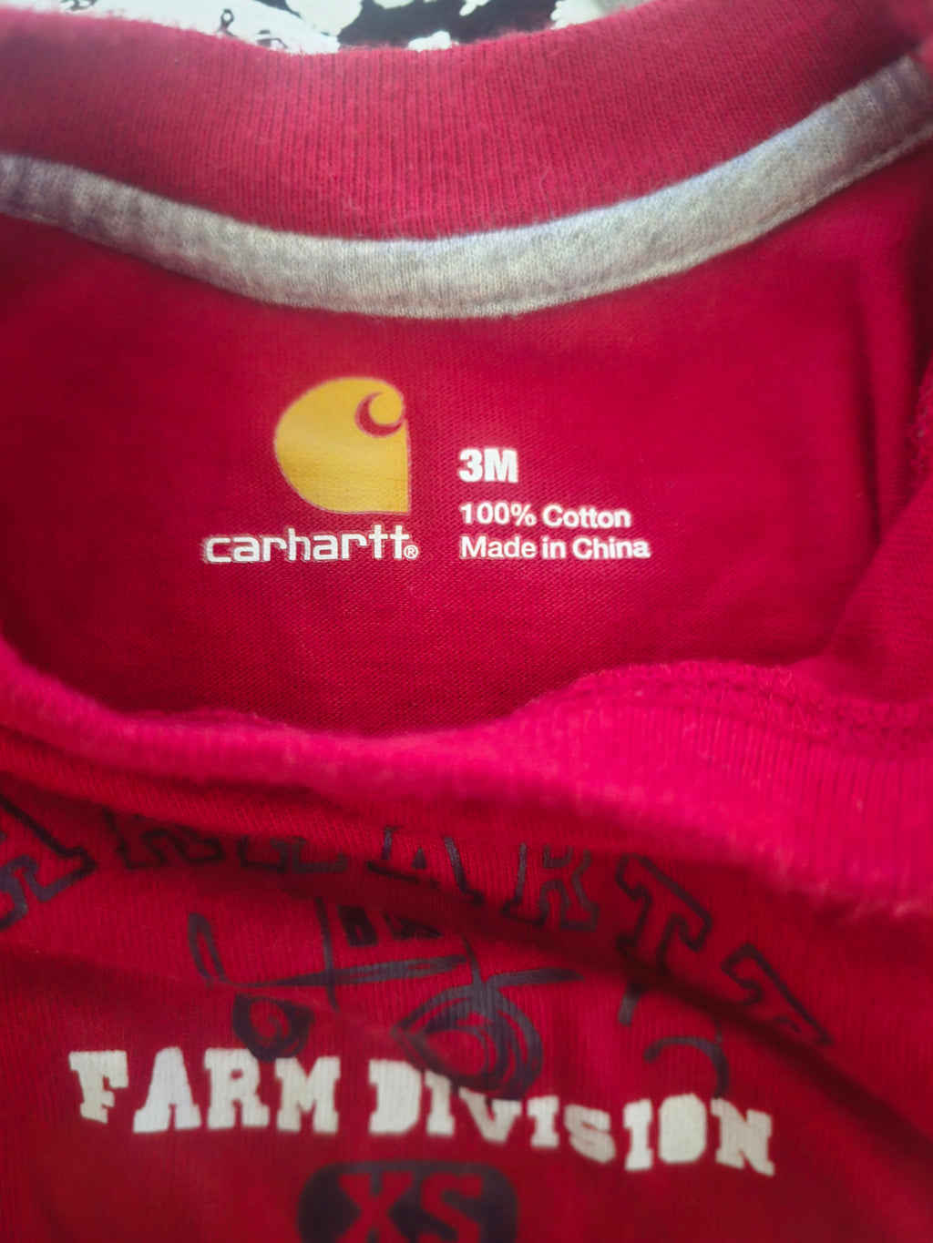 Carhartt Farm Division Bodysuit | 3M