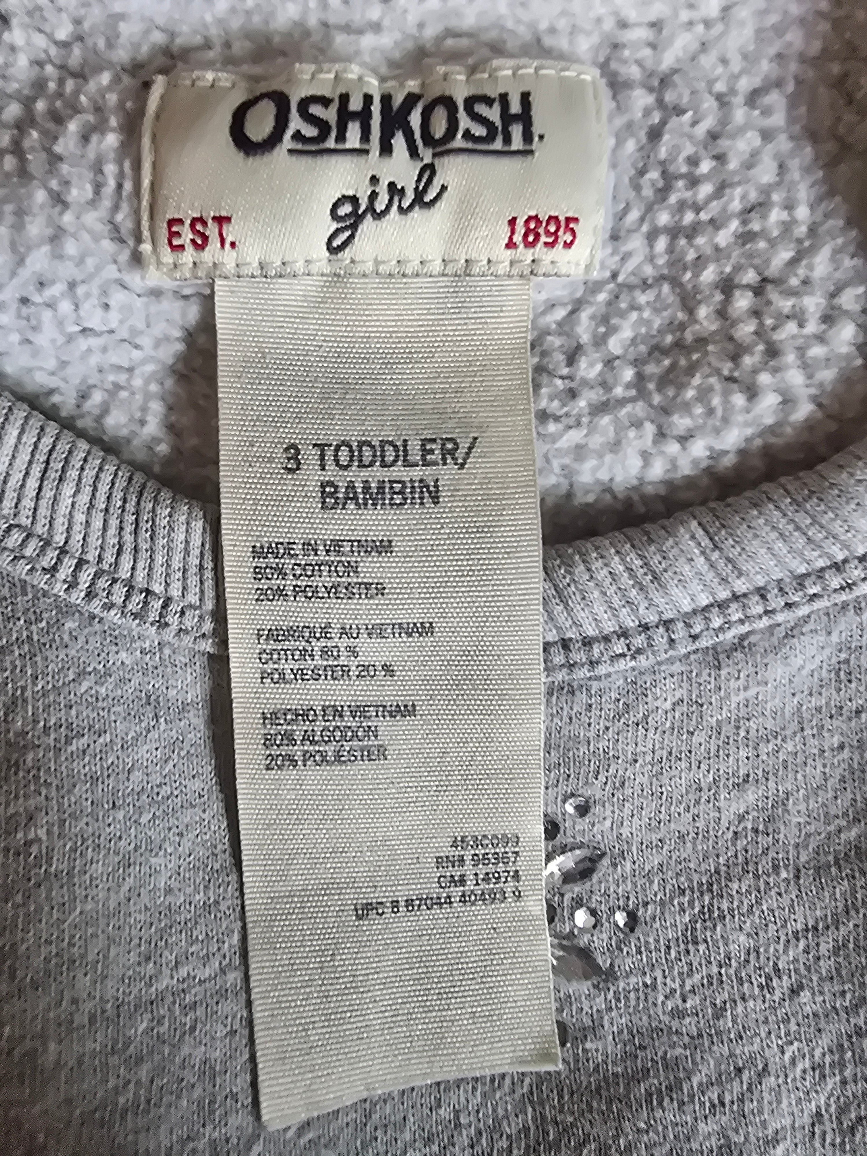 OshKosh Rhinstone Sweatshirt | 3t