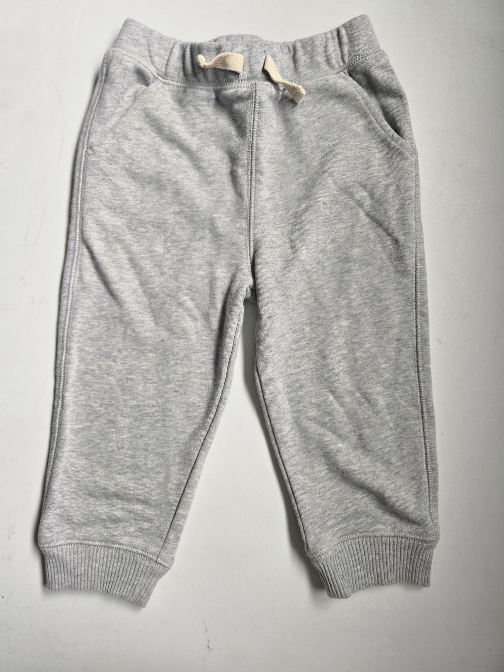 Joe Fresh Baby Grey Fleece Jogger Sweatpants | 18-24M