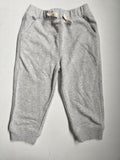 Joe Fresh Baby Grey Fleece Jogger Sweatpants | 18-24M