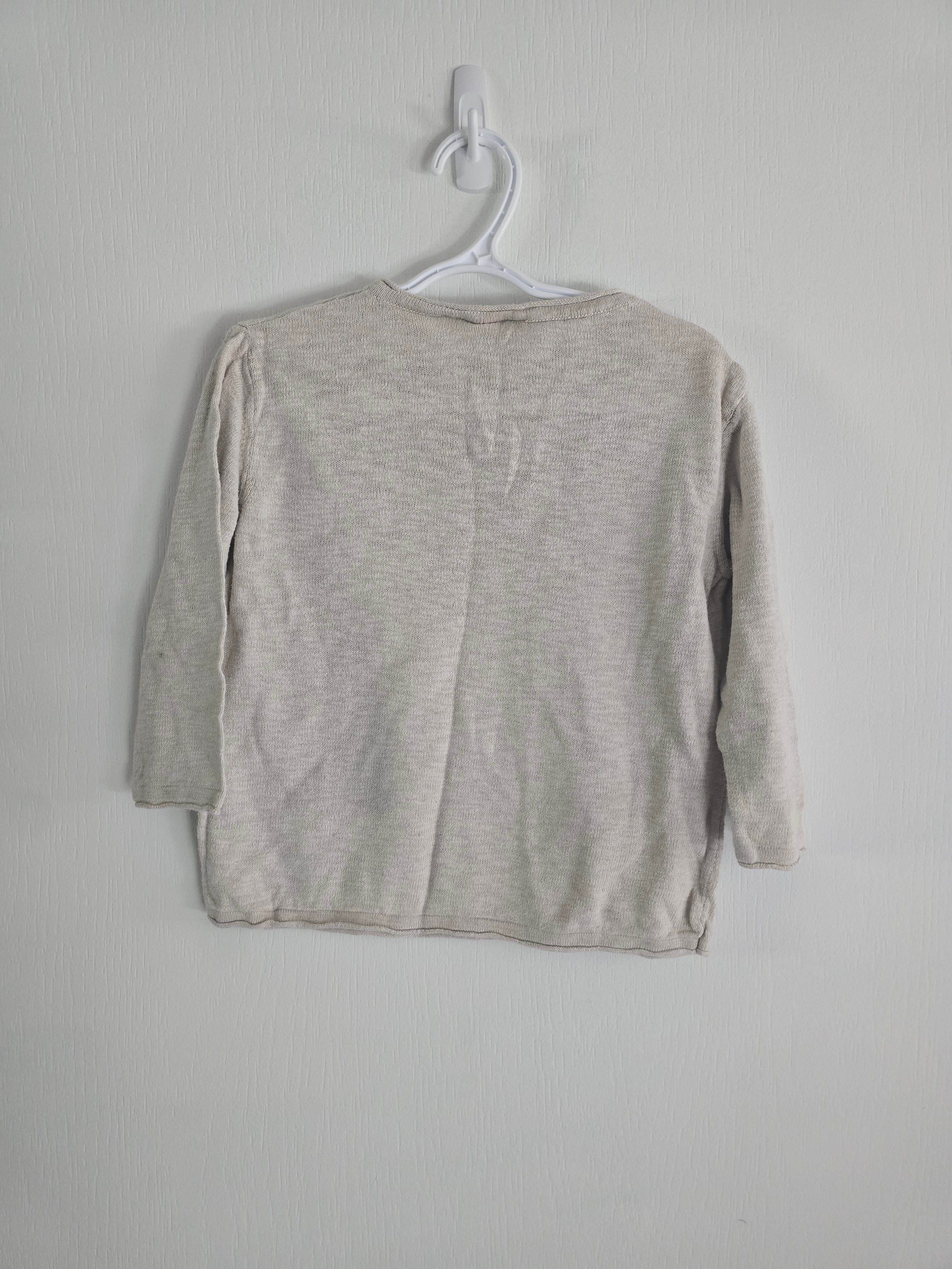 Textured Henley Long Sleeve Shirt | 3-4y