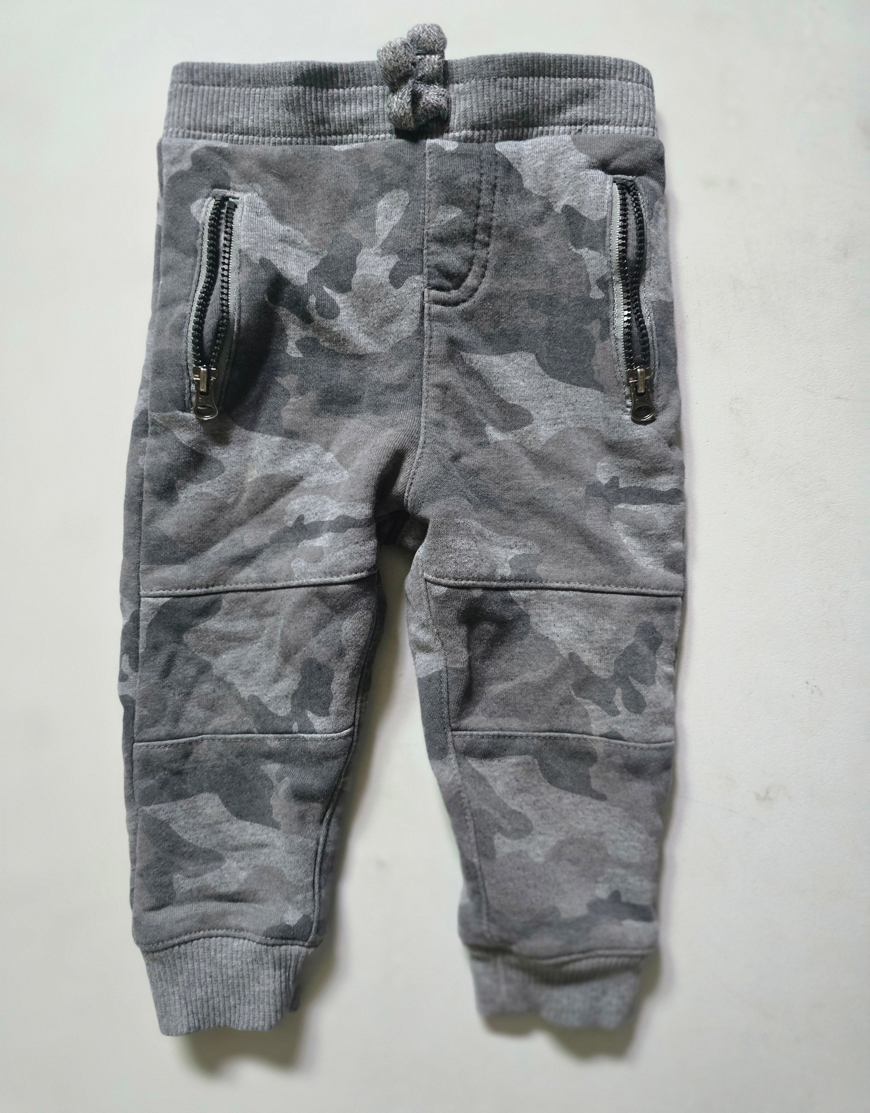 George Grey Camo Jogger Pants | 6-12 Month