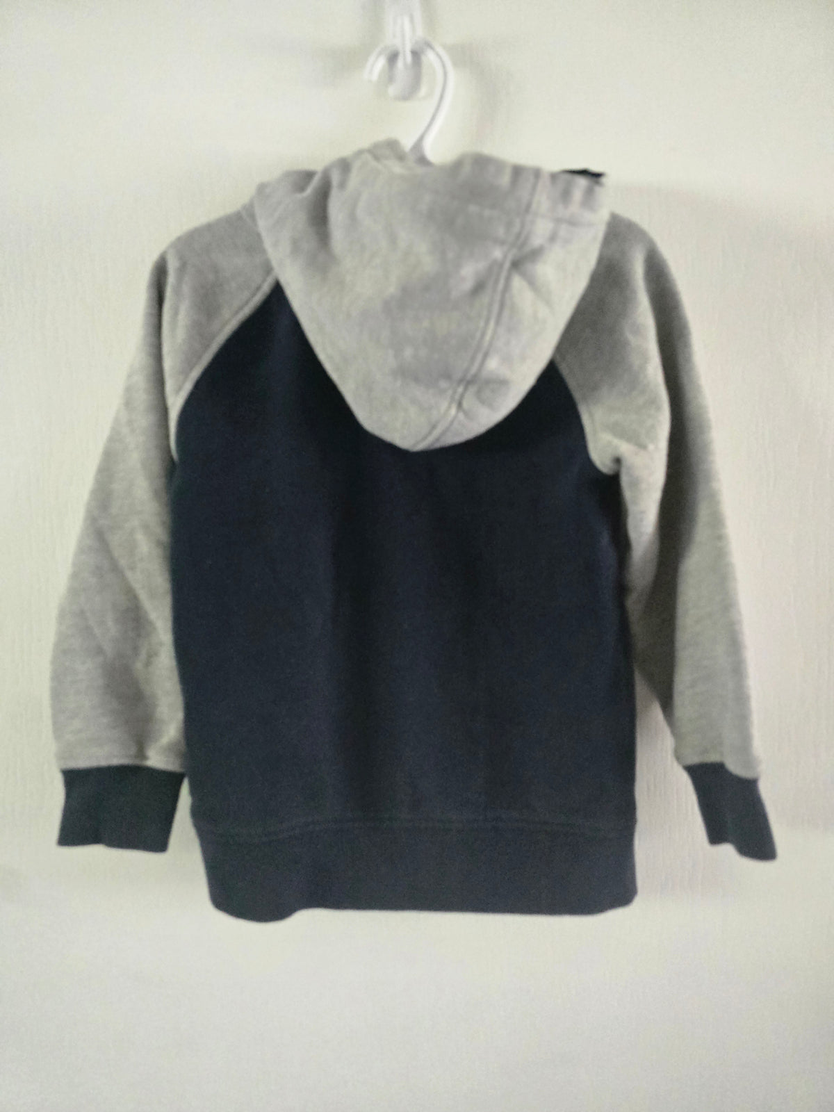 Calvin Klein Jeans Navy & Grey Logo Hoodie | 5