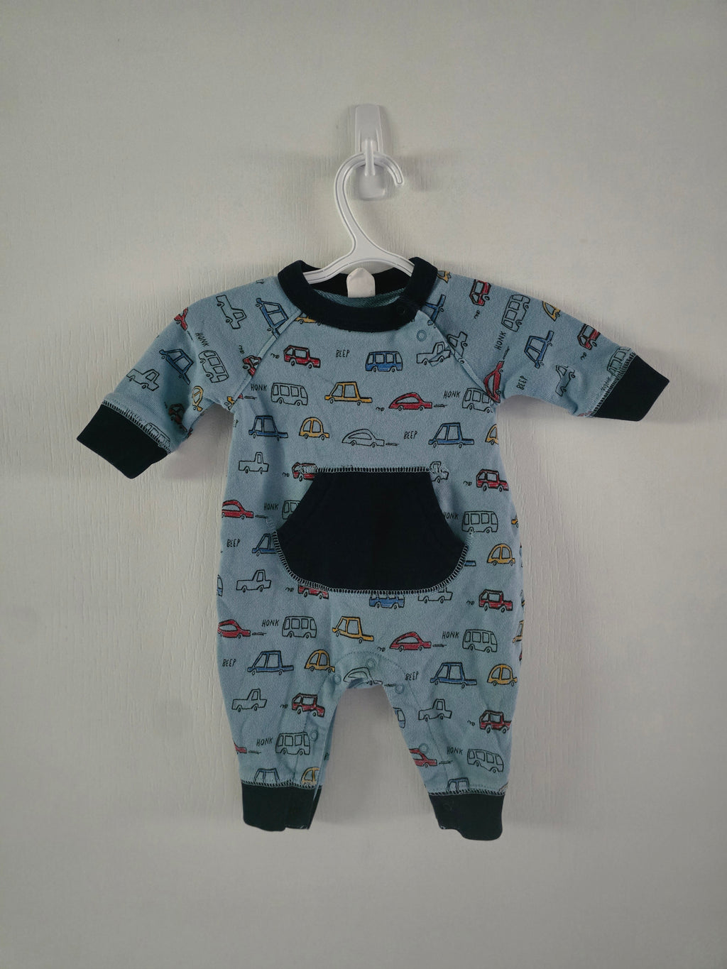Baby Gap Vehicle Print Romper | 0-3M