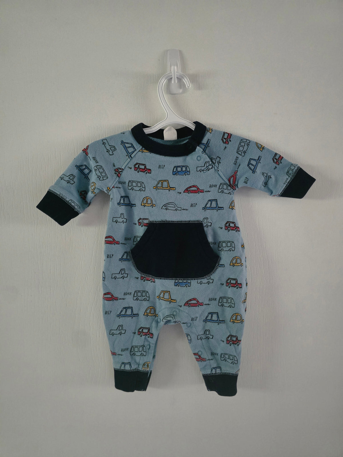 Baby Gap Vehicle Print Romper | 0-3M