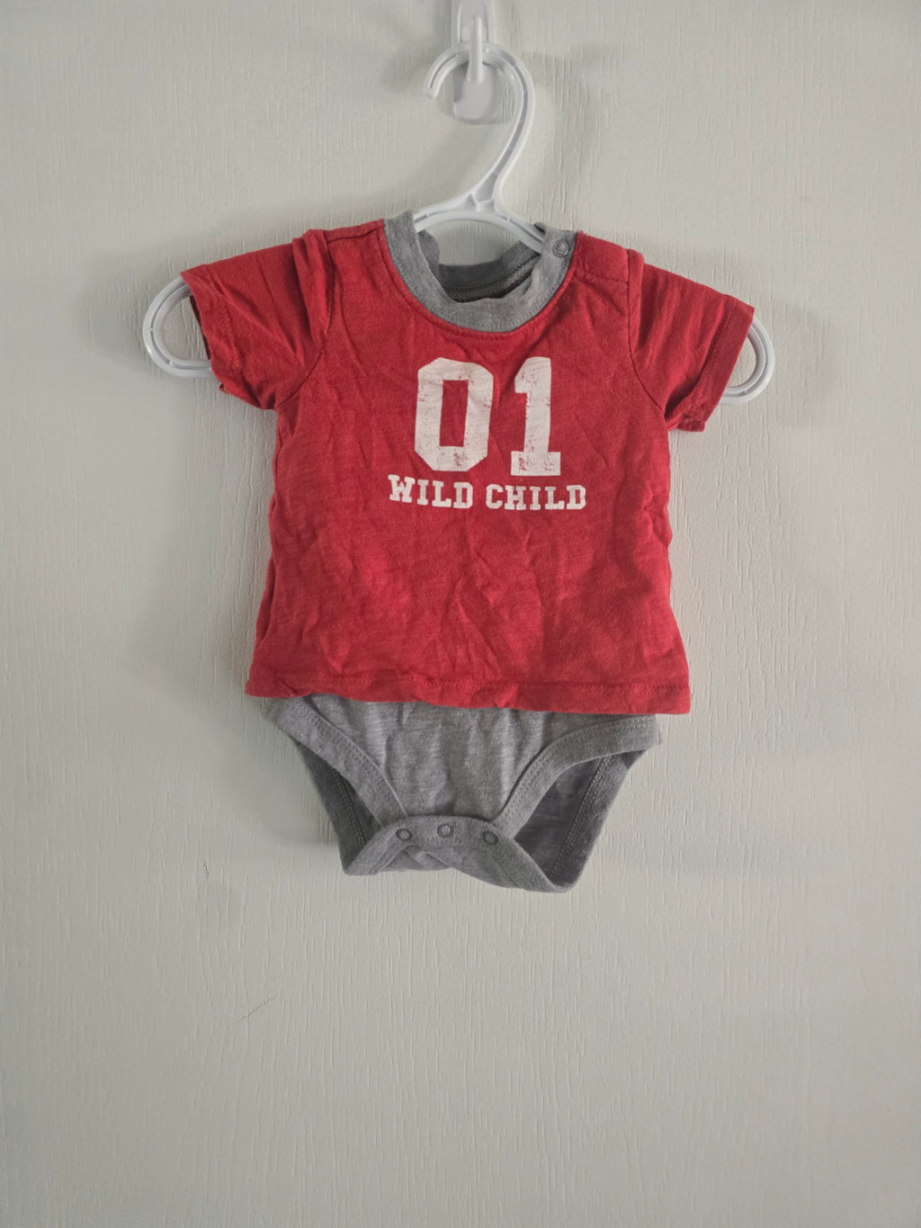 Cherokee Wild Child Graphic Bodysuit | 0–3M