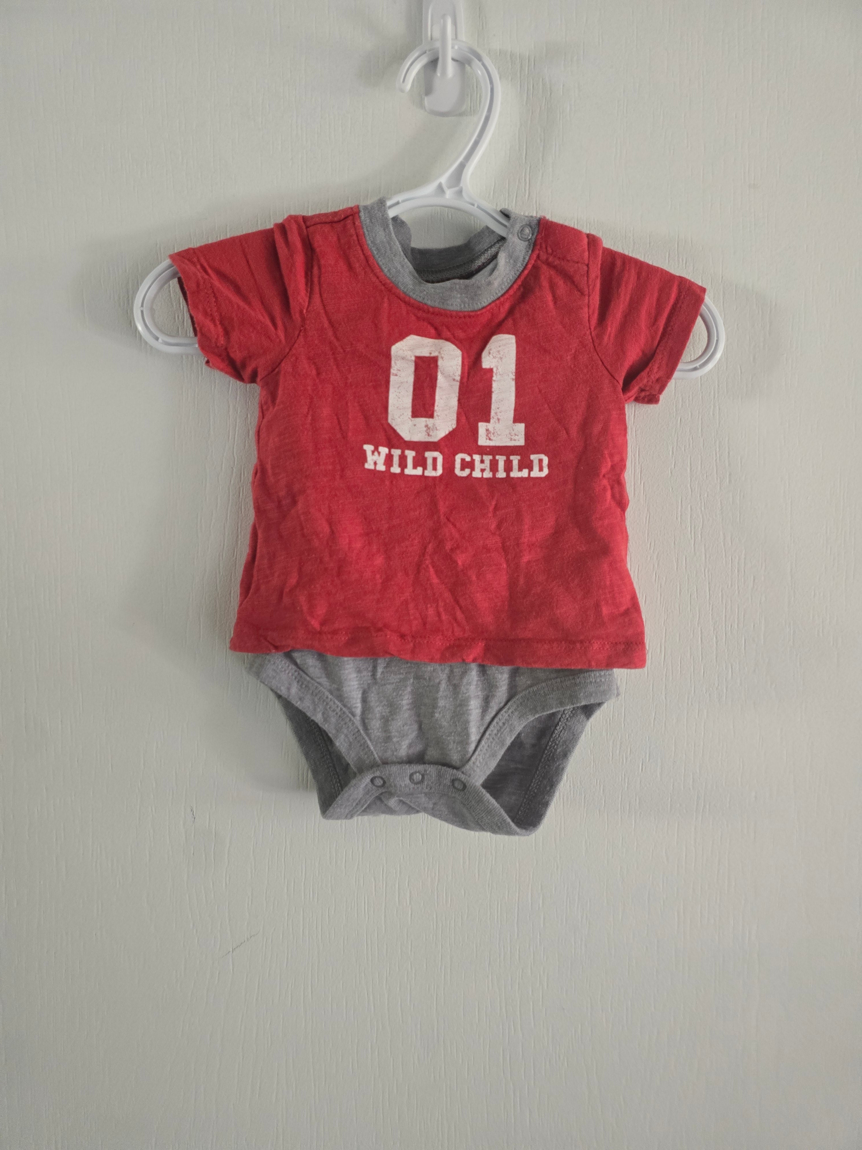 Cherokee Wild Child Graphic Bodysuit | 0–3M
