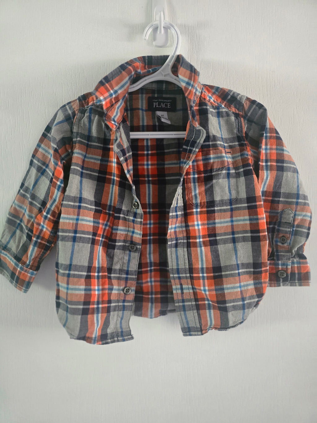 The Children's Place Plaid Button-Up Shirt | 2T