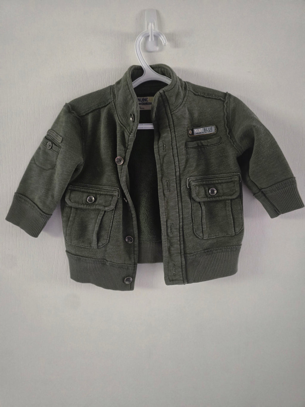 Genuine Kids by OshKosh Olive Utility Jacket | 12M