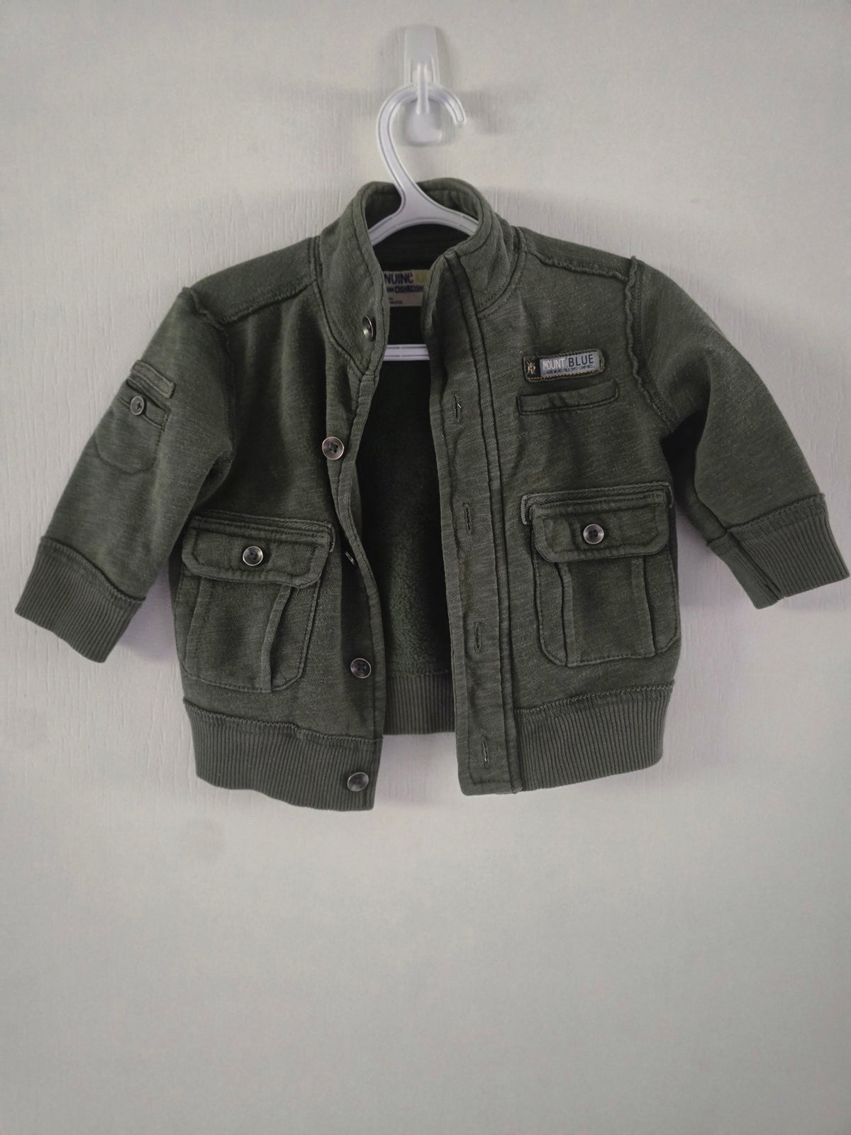 Genuine Kids by OshKosh Olive Utility Jacket | 12M