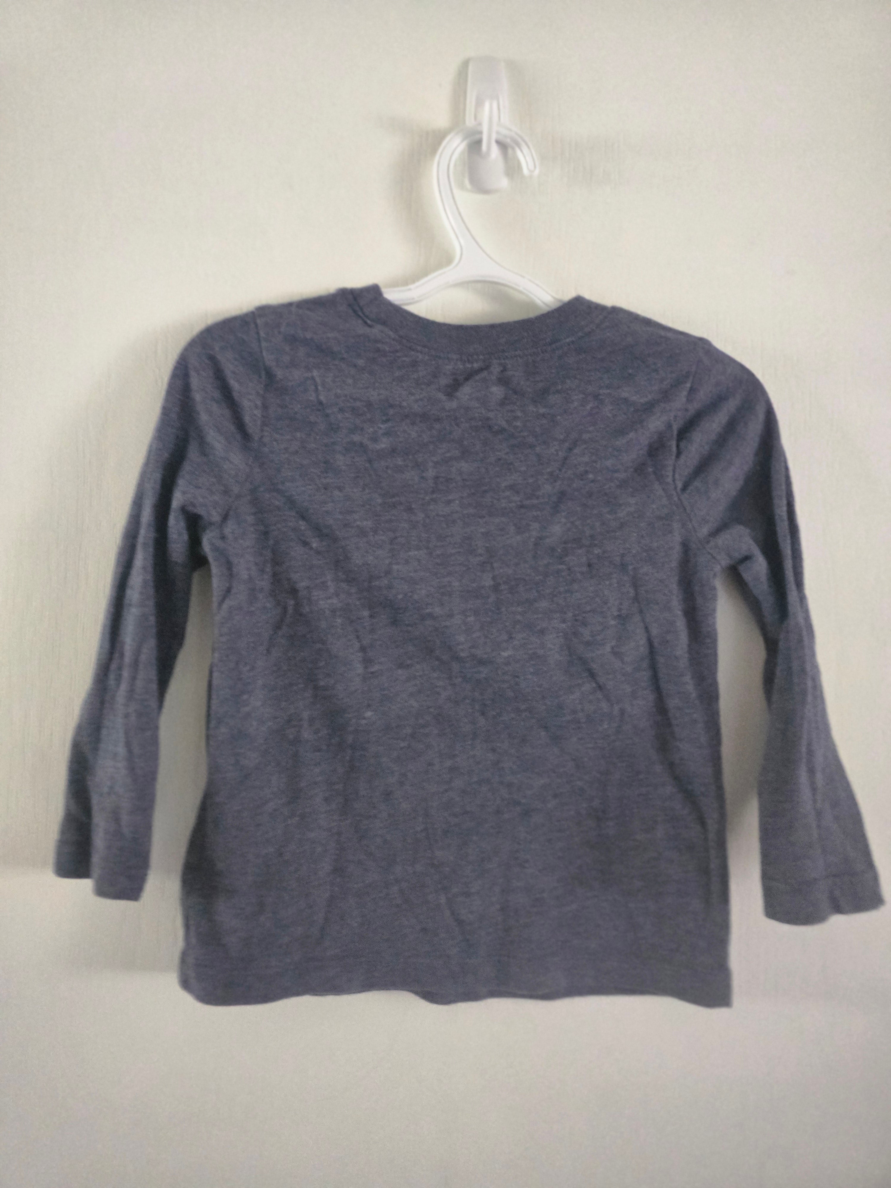 Old Navy Long Sleeve Tee - Navy Blue | 2T